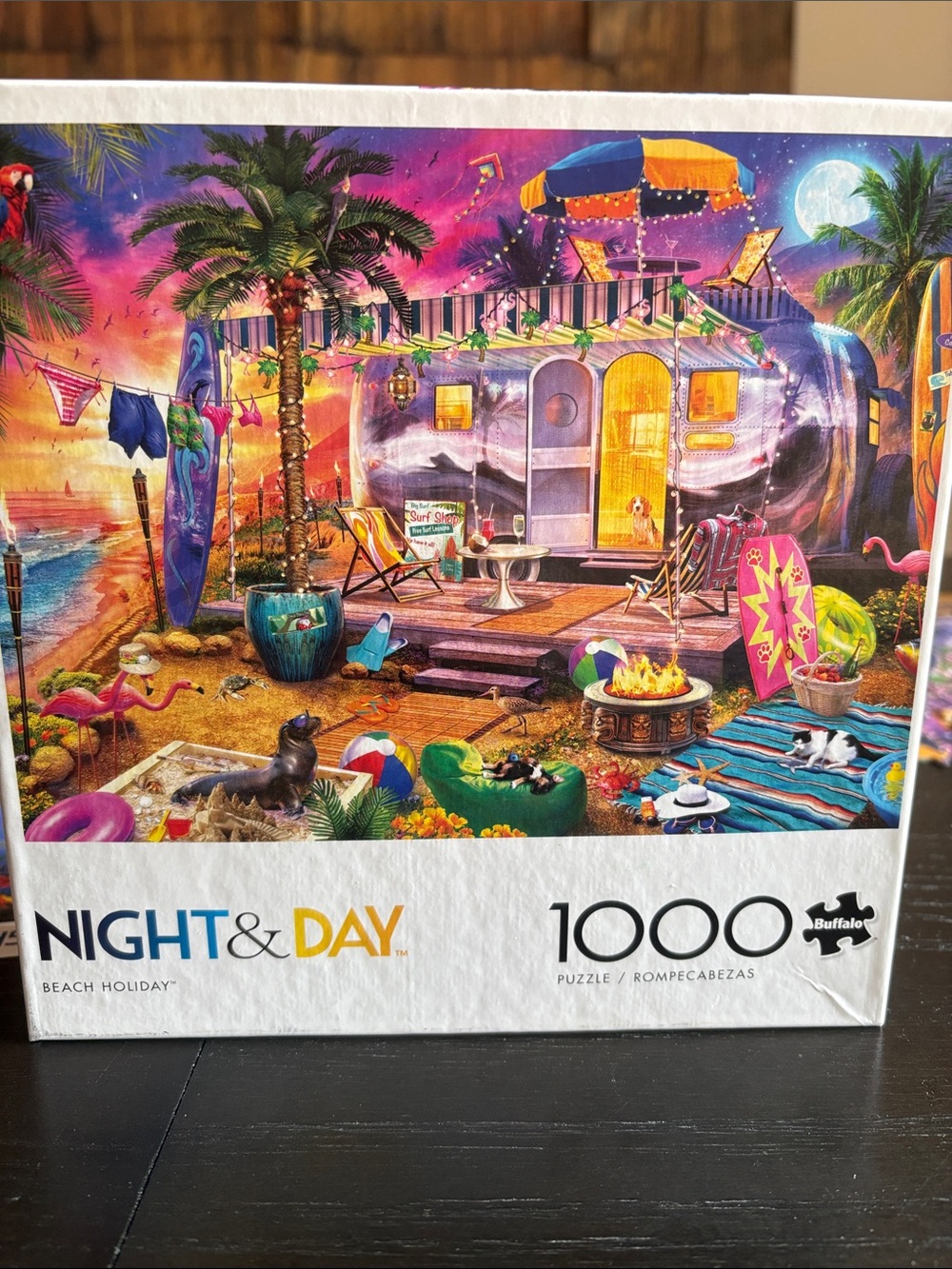 Vibrant Buffalo Games Beach Holiday  1000-Piece Jigsaw Puzzle - Multicolor